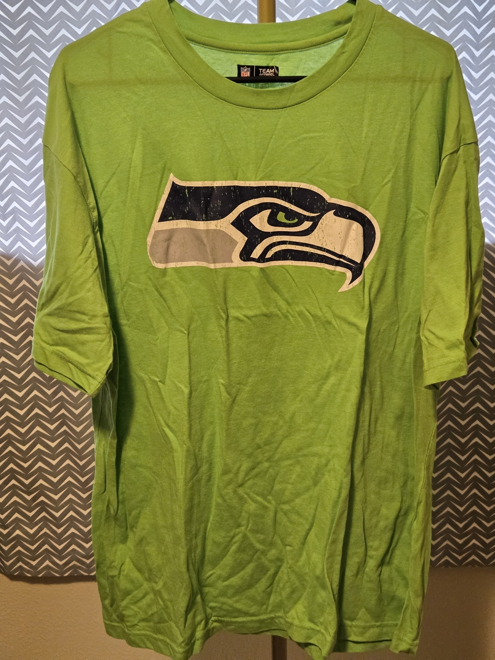 Team Apparel Neon Green NFL Sleepwear Tee